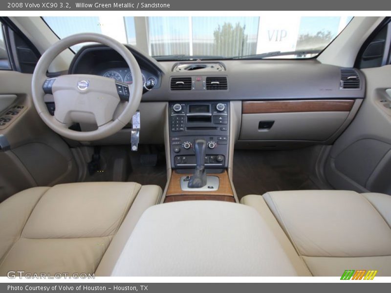 Willow Green Metallic / Sandstone 2008 Volvo XC90 3.2