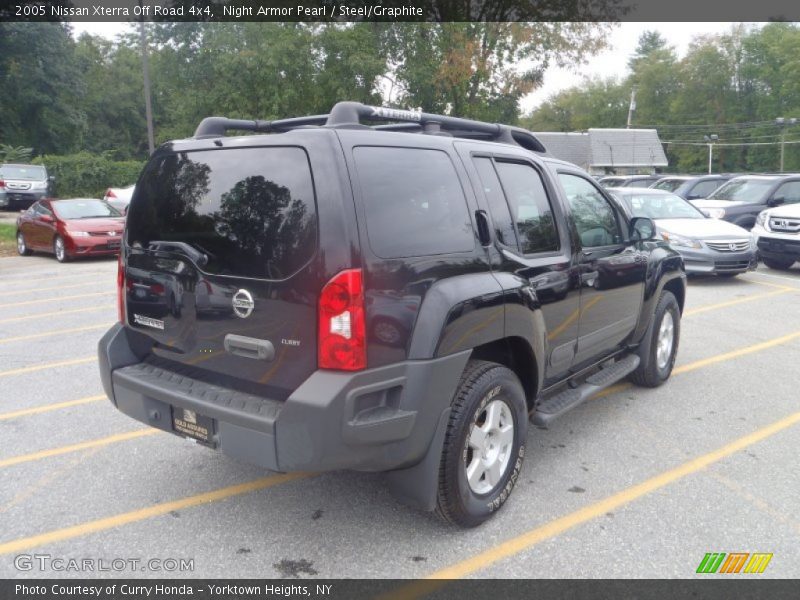 Night Armor Pearl / Steel/Graphite 2005 Nissan Xterra Off Road 4x4