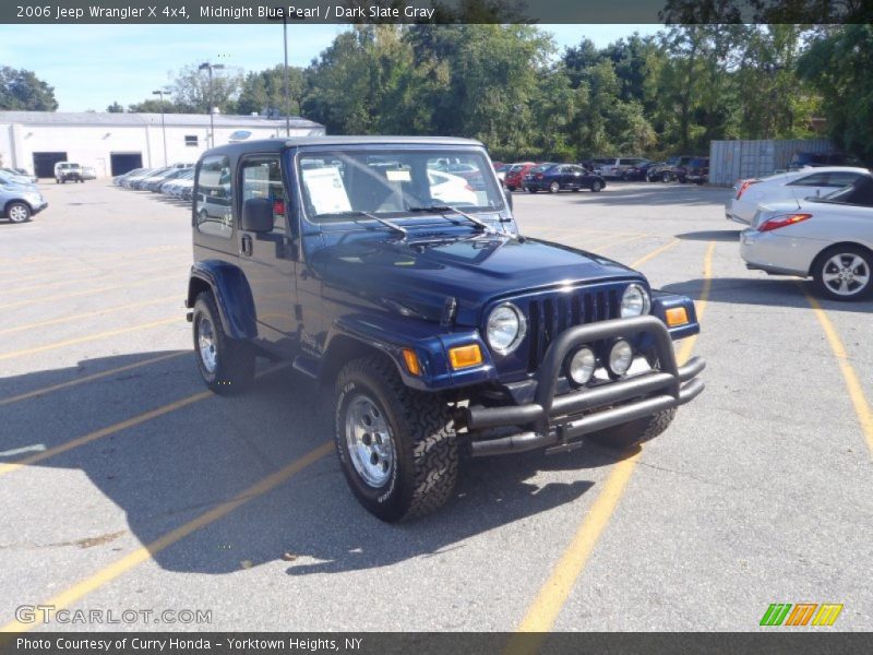 Midnight Blue Pearl / Dark Slate Gray 2006 Jeep Wrangler X 4x4