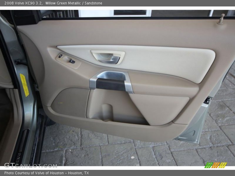 Willow Green Metallic / Sandstone 2008 Volvo XC90 3.2