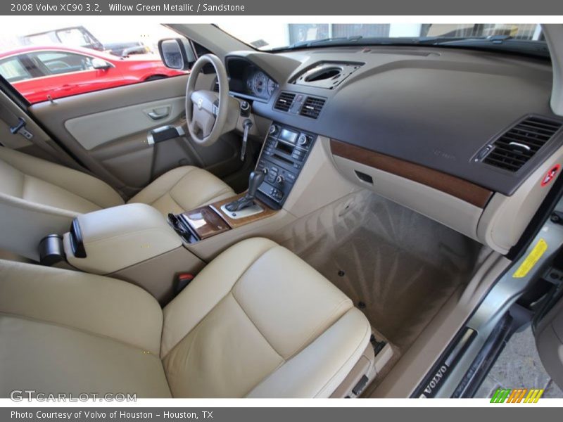 Willow Green Metallic / Sandstone 2008 Volvo XC90 3.2