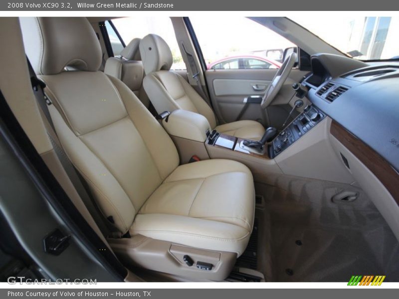 Willow Green Metallic / Sandstone 2008 Volvo XC90 3.2