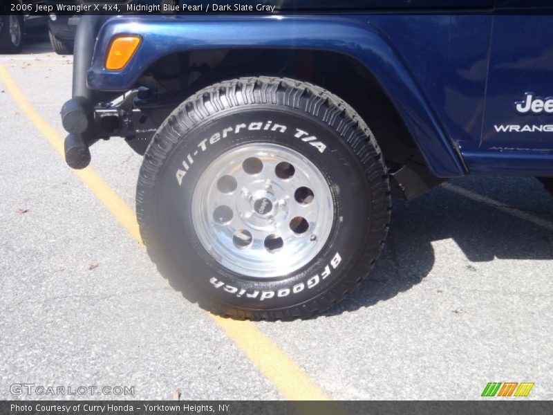 Midnight Blue Pearl / Dark Slate Gray 2006 Jeep Wrangler X 4x4