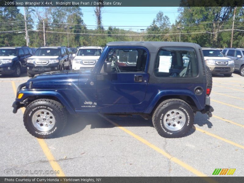 Midnight Blue Pearl / Dark Slate Gray 2006 Jeep Wrangler X 4x4