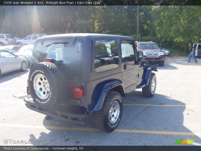 Midnight Blue Pearl / Dark Slate Gray 2006 Jeep Wrangler X 4x4