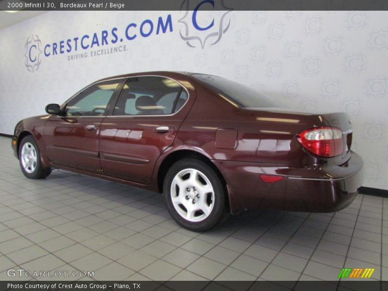 Bordeaux Pearl / Beige 2000 Infiniti I 30