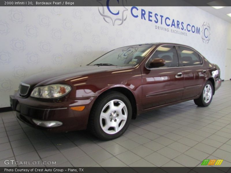 Bordeaux Pearl / Beige 2000 Infiniti I 30