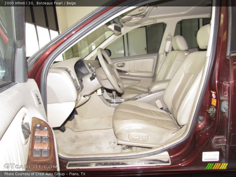 Bordeaux Pearl / Beige 2000 Infiniti I 30