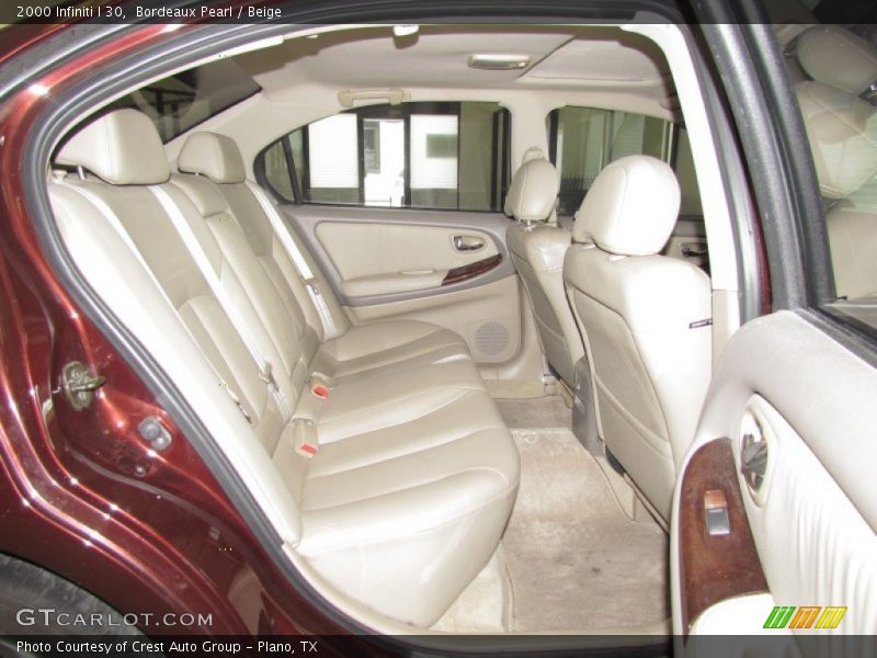 Bordeaux Pearl / Beige 2000 Infiniti I 30