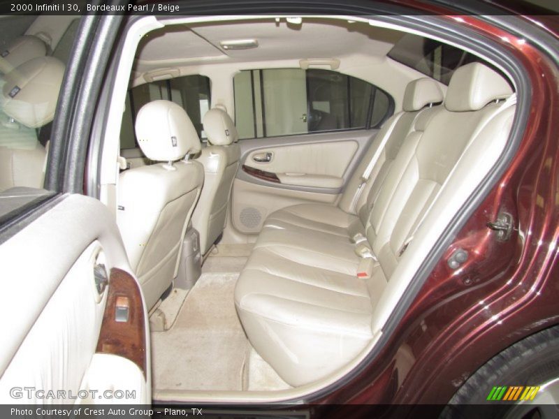 Bordeaux Pearl / Beige 2000 Infiniti I 30