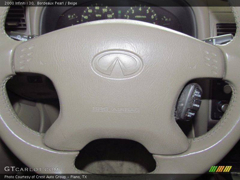 Bordeaux Pearl / Beige 2000 Infiniti I 30