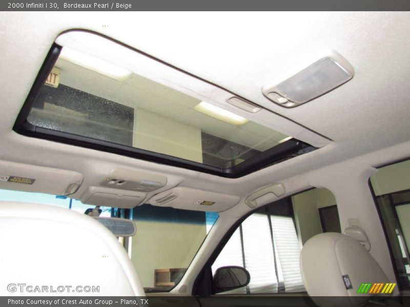 Bordeaux Pearl / Beige 2000 Infiniti I 30