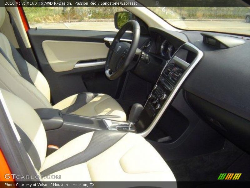 Passion Red / Sandstone/Espresso 2010 Volvo XC60 T6 AWD R-Design