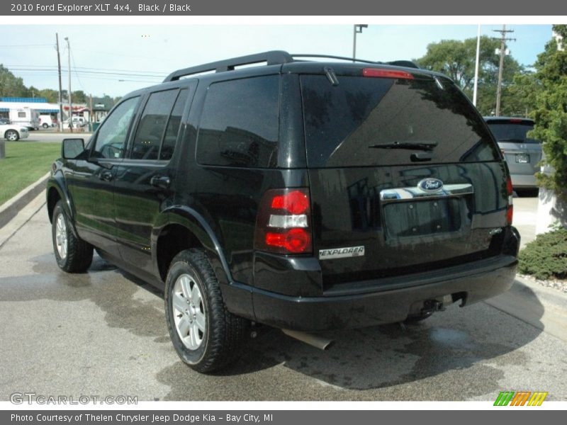 Black / Black 2010 Ford Explorer XLT 4x4
