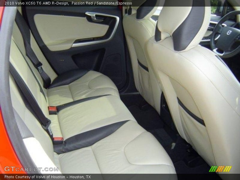 Passion Red / Sandstone/Espresso 2010 Volvo XC60 T6 AWD R-Design