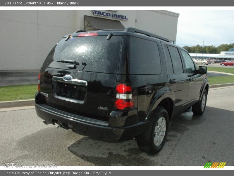 Black / Black 2010 Ford Explorer XLT 4x4
