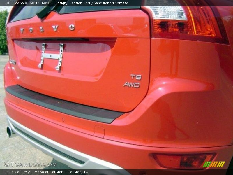 Passion Red / Sandstone/Espresso 2010 Volvo XC60 T6 AWD R-Design