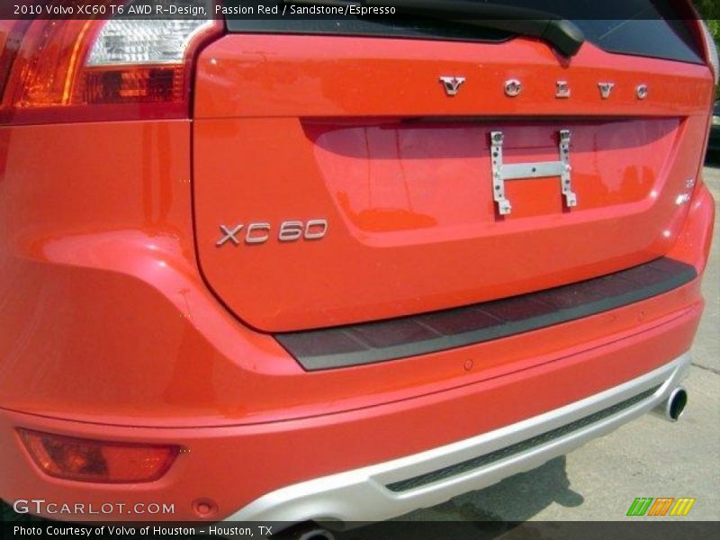Passion Red / Sandstone/Espresso 2010 Volvo XC60 T6 AWD R-Design