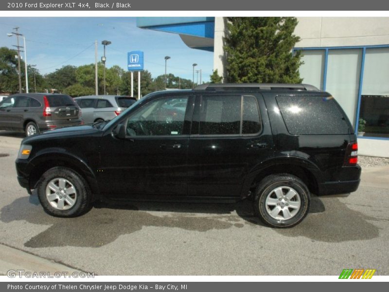 Black / Black 2010 Ford Explorer XLT 4x4