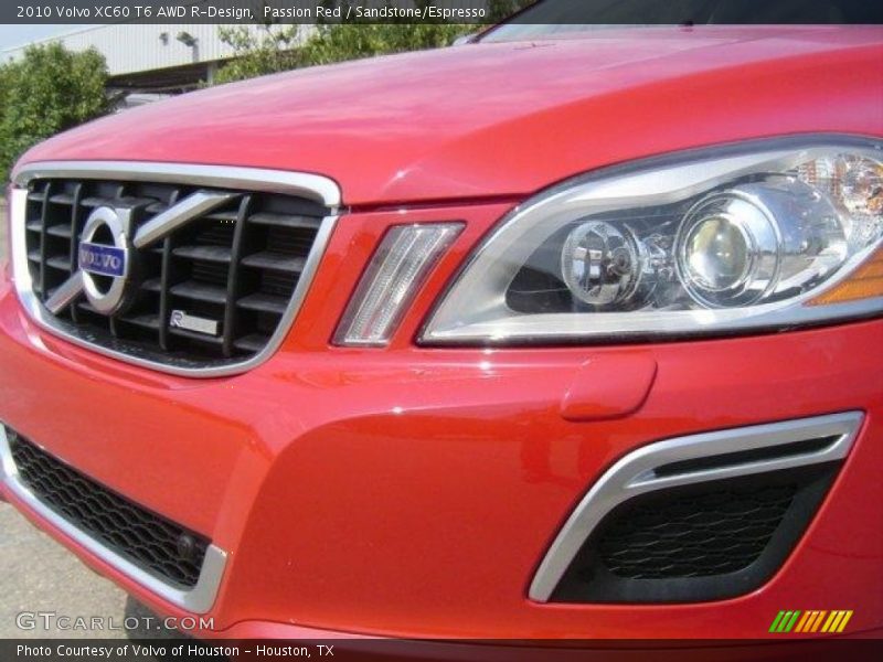 Passion Red / Sandstone/Espresso 2010 Volvo XC60 T6 AWD R-Design