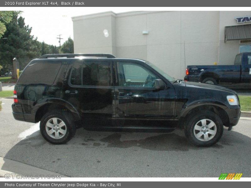 Black / Black 2010 Ford Explorer XLT 4x4
