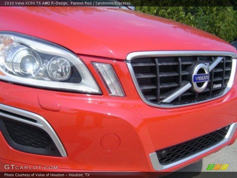 Passion Red / Sandstone/Espresso 2010 Volvo XC60 T6 AWD R-Design