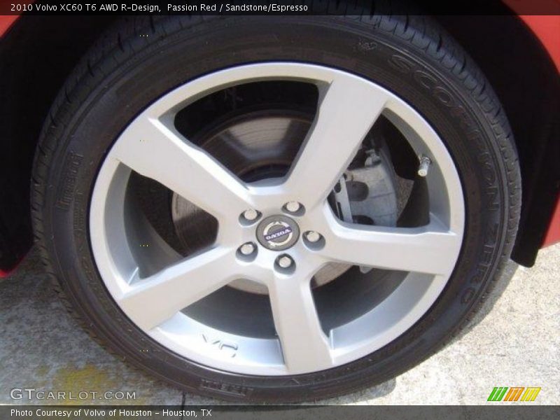 Passion Red / Sandstone/Espresso 2010 Volvo XC60 T6 AWD R-Design
