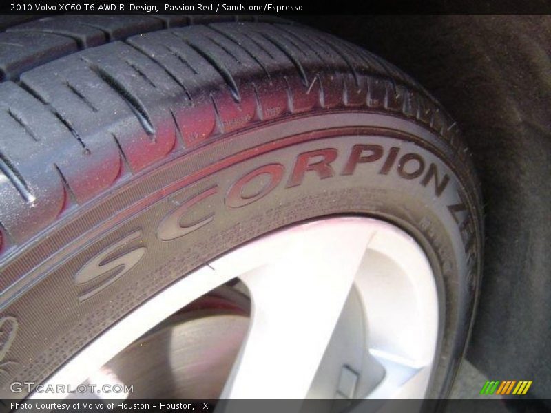 Passion Red / Sandstone/Espresso 2010 Volvo XC60 T6 AWD R-Design