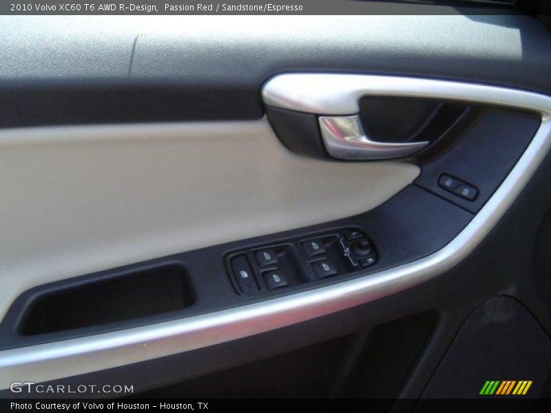 Passion Red / Sandstone/Espresso 2010 Volvo XC60 T6 AWD R-Design