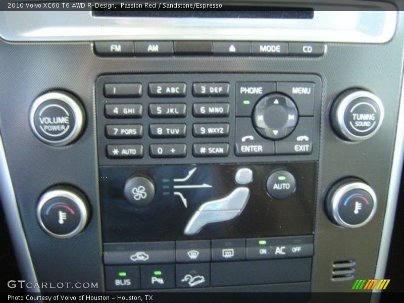 Passion Red / Sandstone/Espresso 2010 Volvo XC60 T6 AWD R-Design