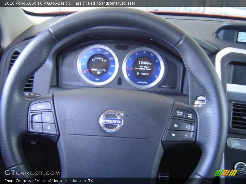 Passion Red / Sandstone/Espresso 2010 Volvo XC60 T6 AWD R-Design