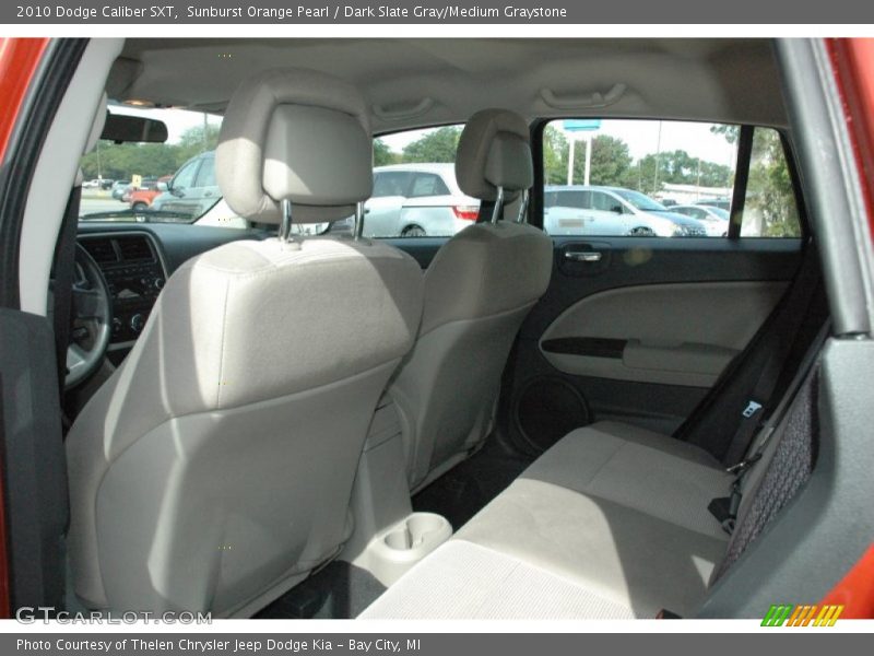 Sunburst Orange Pearl / Dark Slate Gray/Medium Graystone 2010 Dodge Caliber SXT