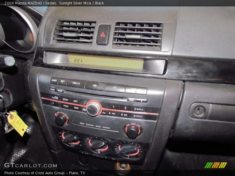 Sunlight Silver Mica / Black 2004 Mazda MAZDA3 i Sedan