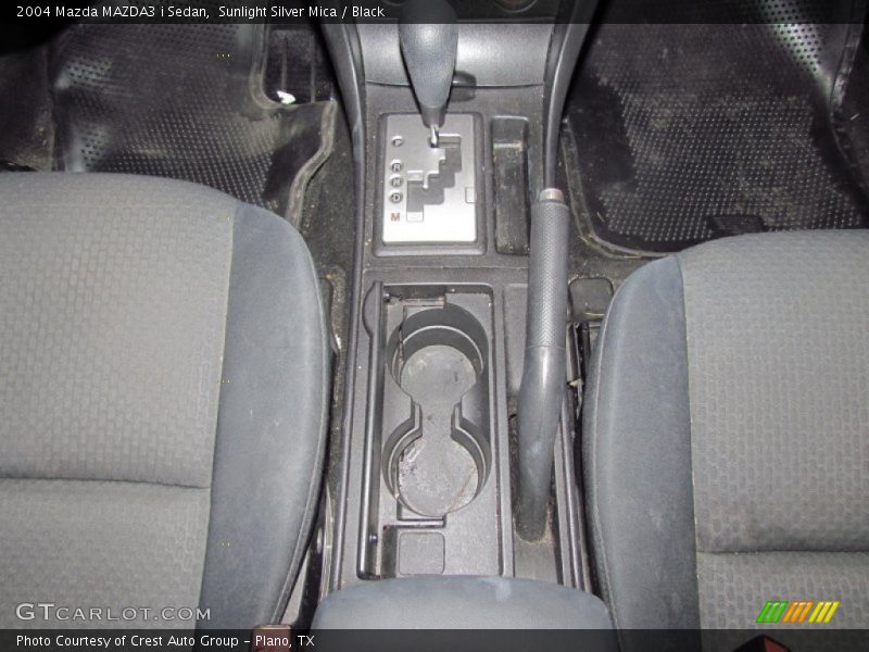 Sunlight Silver Mica / Black 2004 Mazda MAZDA3 i Sedan