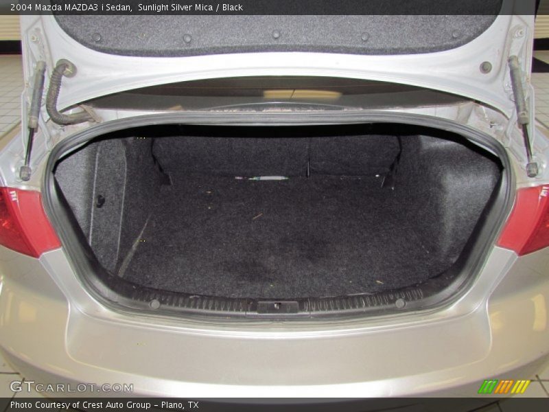 Sunlight Silver Mica / Black 2004 Mazda MAZDA3 i Sedan