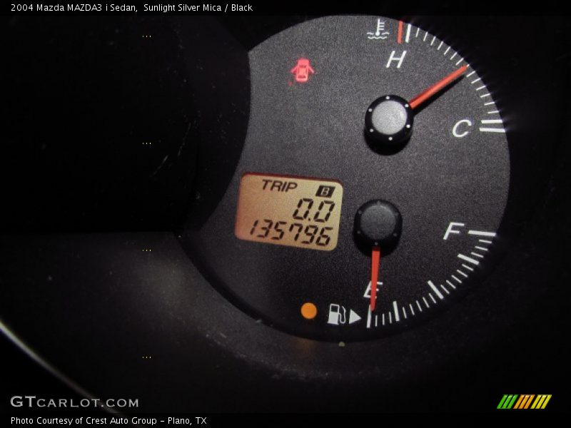 Sunlight Silver Mica / Black 2004 Mazda MAZDA3 i Sedan