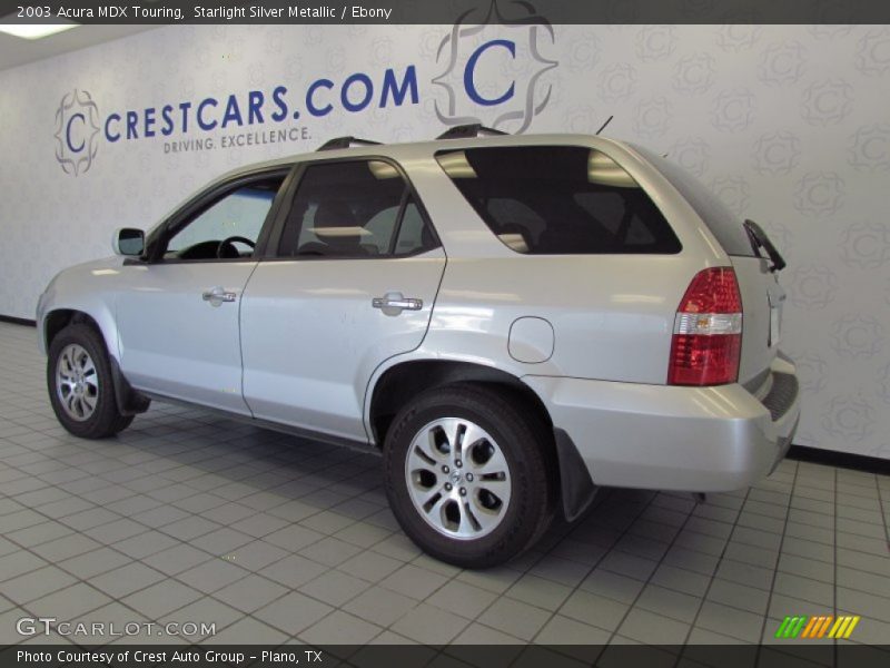 Starlight Silver Metallic / Ebony 2003 Acura MDX Touring