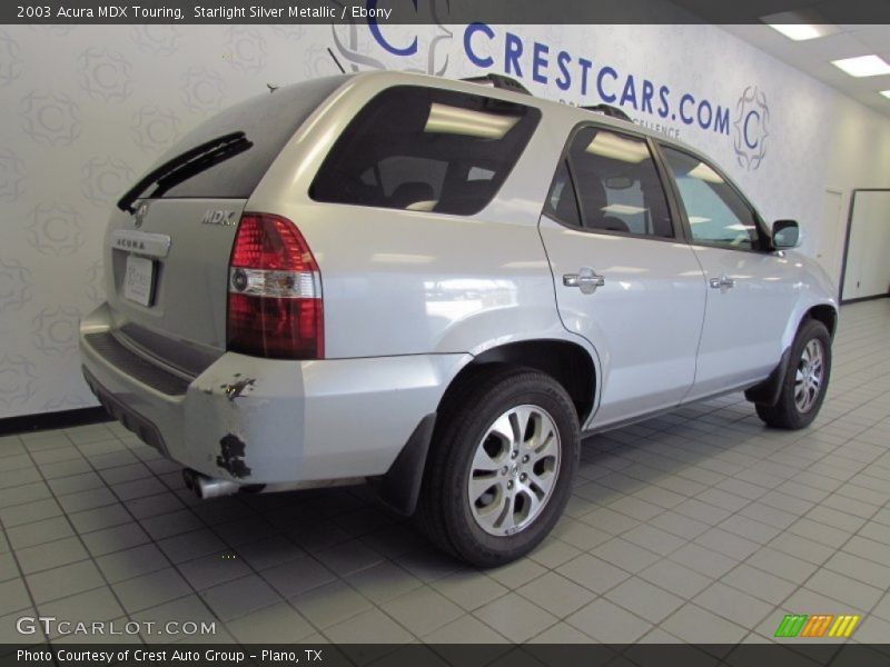 Starlight Silver Metallic / Ebony 2003 Acura MDX Touring
