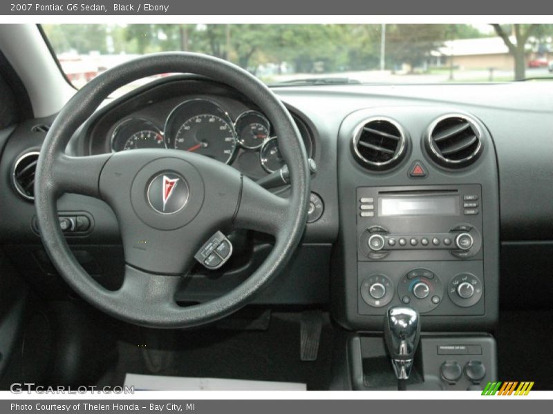 Black / Ebony 2007 Pontiac G6 Sedan