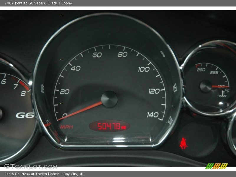 Black / Ebony 2007 Pontiac G6 Sedan