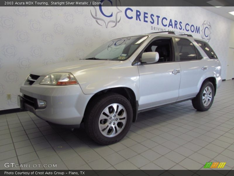 Starlight Silver Metallic / Ebony 2003 Acura MDX Touring