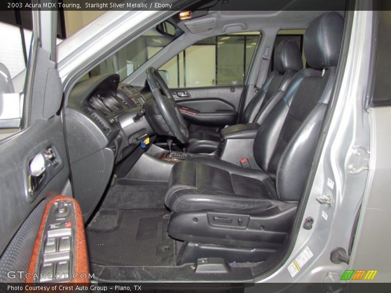 Starlight Silver Metallic / Ebony 2003 Acura MDX Touring