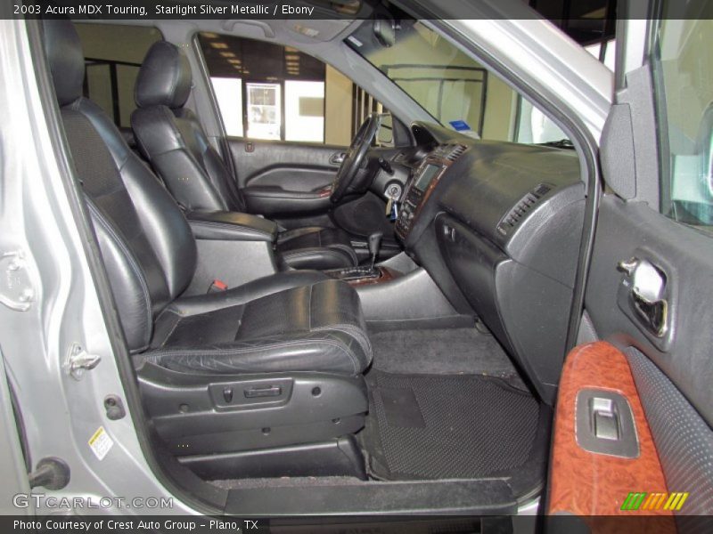Starlight Silver Metallic / Ebony 2003 Acura MDX Touring