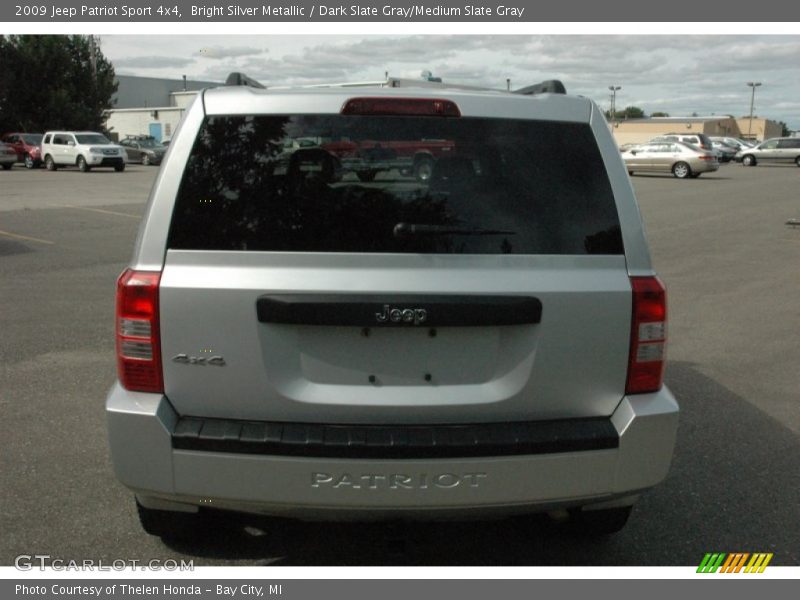 Bright Silver Metallic / Dark Slate Gray/Medium Slate Gray 2009 Jeep Patriot Sport 4x4