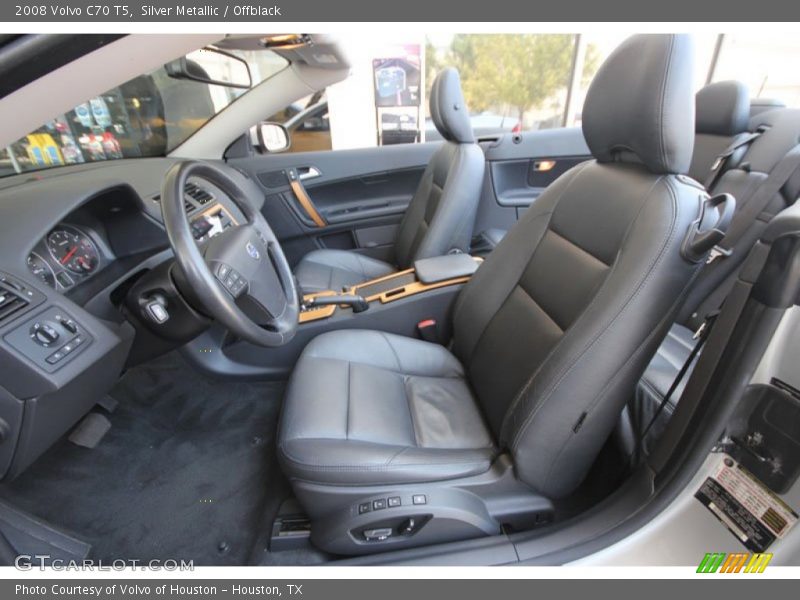 Silver Metallic / Offblack 2008 Volvo C70 T5