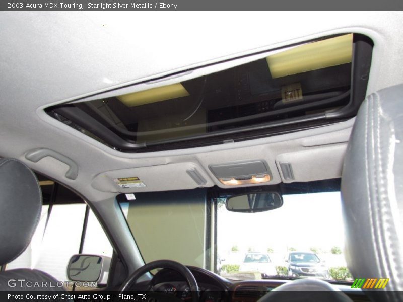 Starlight Silver Metallic / Ebony 2003 Acura MDX Touring