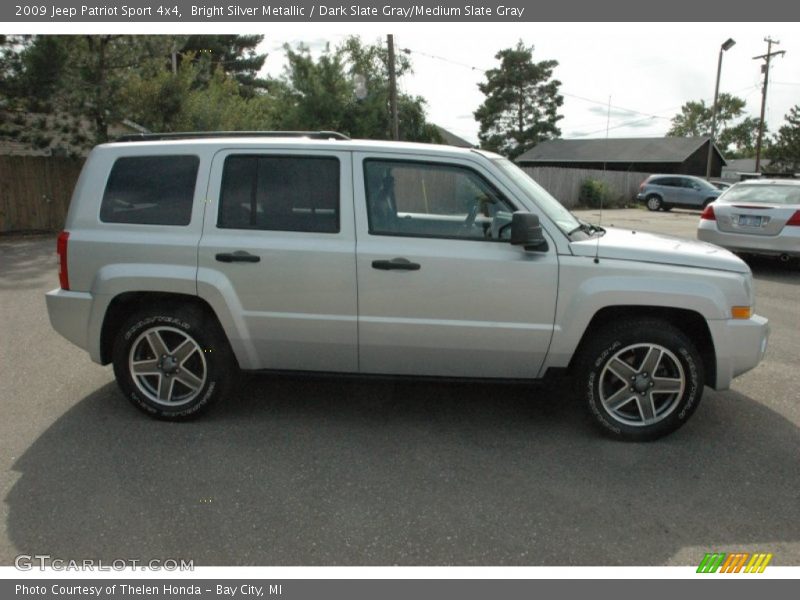 Bright Silver Metallic / Dark Slate Gray/Medium Slate Gray 2009 Jeep Patriot Sport 4x4