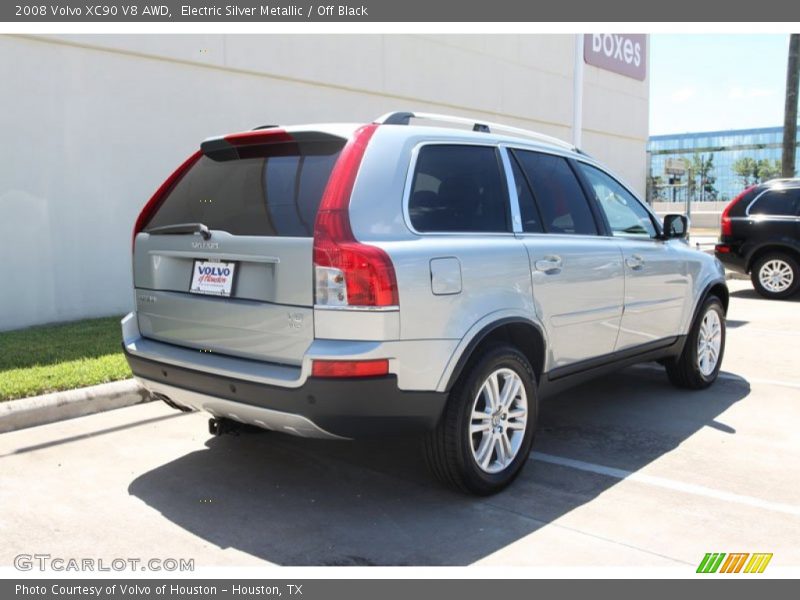 Electric Silver Metallic / Off Black 2008 Volvo XC90 V8 AWD