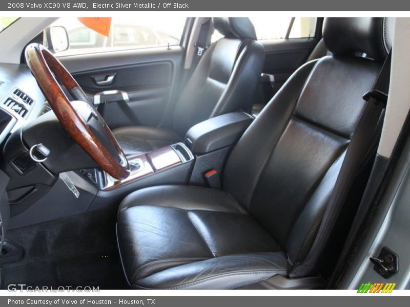 Electric Silver Metallic / Off Black 2008 Volvo XC90 V8 AWD