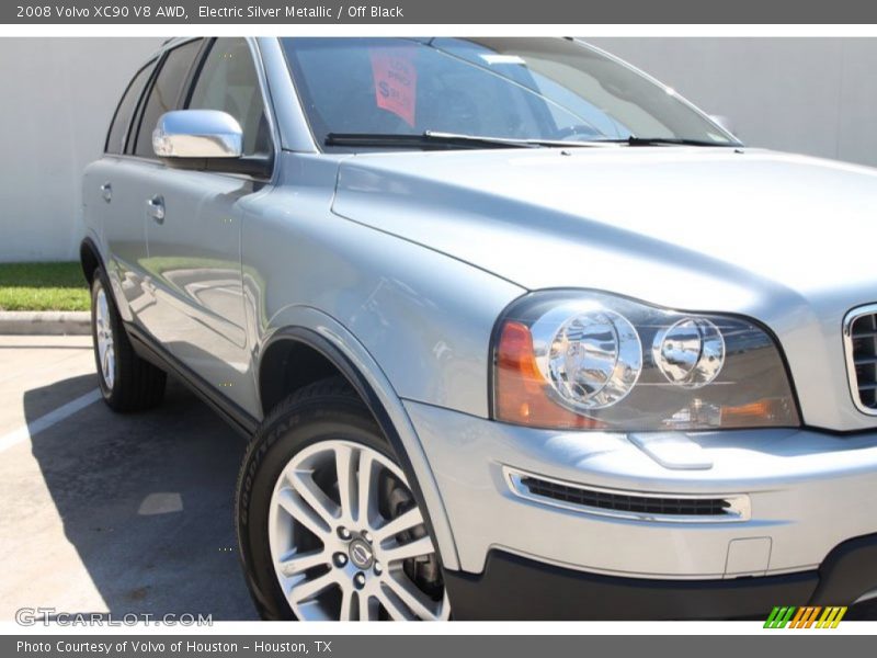 Electric Silver Metallic / Off Black 2008 Volvo XC90 V8 AWD